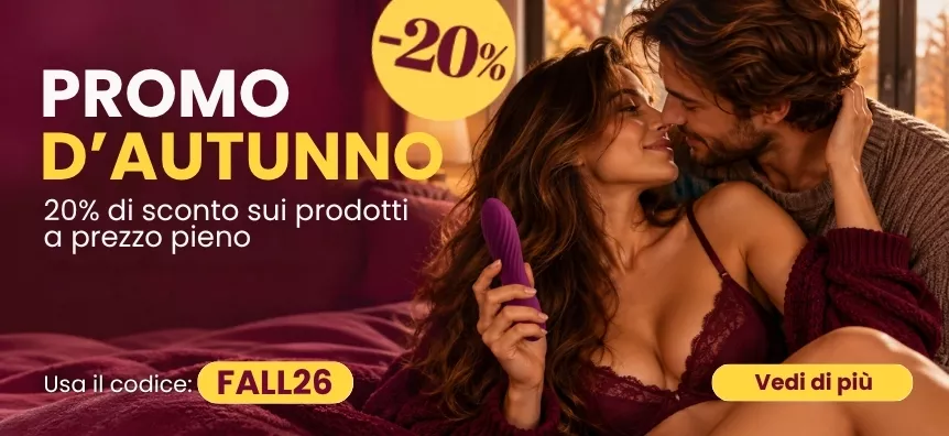 Giornate dei coupon autunnali – sconto del 20 % su tutto! lovesexshop.it sex shop