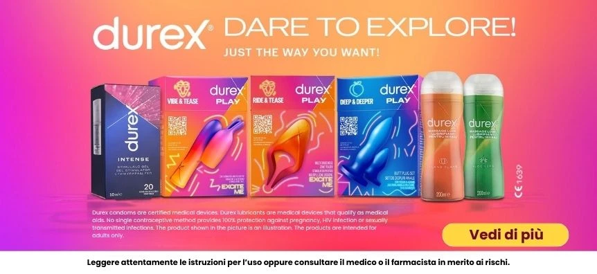 Maggio è il mese della masturbazione, scopri i prodotti Durex | Lovesexshop.it sex shop