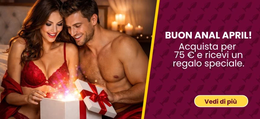 Buon Anal April! - Plug anale Sunfo gratuito - lovesexshop.it sex shop