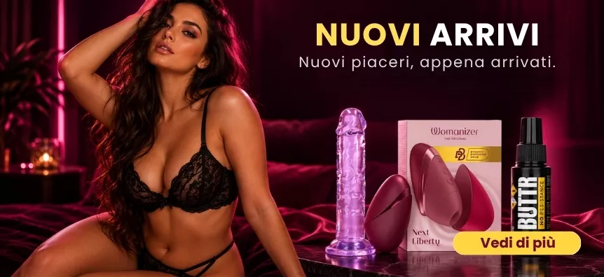 Novità: Scopri un'ampia selezione di nuovi prodotti erotici nel sexy shop Lovesexshop.it.