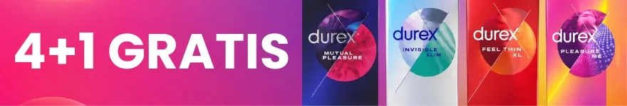 Campagna preservativi Durex: 4+1 gratis – Lovesexshop.it sex shop
