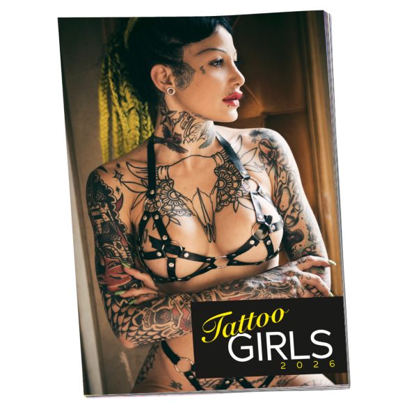 Tattoo Girls - Calendario Femminile Tatuato - 2026 (10 pz)