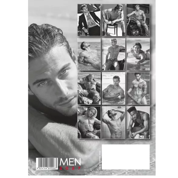 Uomini 2027 - calendario da parete erotico (1 pz)