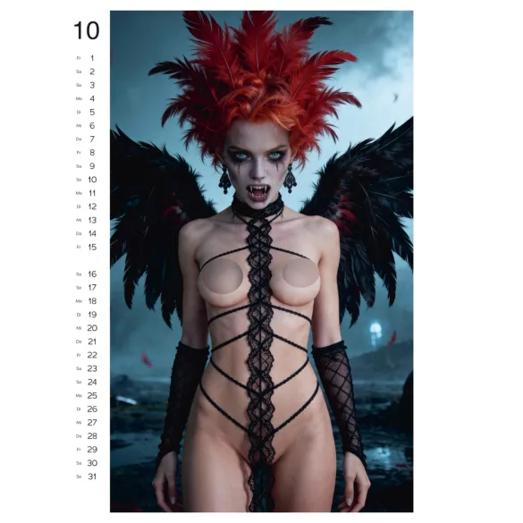 Wild Fantasy 2027 - calendario erotico da parete (1 pz)