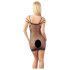 NO:XQSE - Mini Abito a Rete Sexy - Nero (S-L)