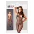 NO:XQSE - Catsuit sexy con reggiseno aperto - nero - taglia S-L