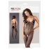 NO:XQSE - body a rete aperto (nero) - XL/XXL