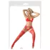 Cottelli - Calze autoreggenti in pizzo - rosso - 4/L