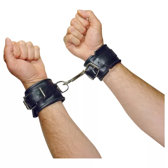 ZADO - manette in pelle (nero)