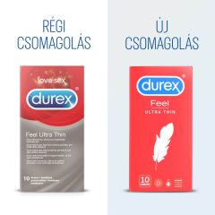   Durex Sensazione Realistica Ultra Sottile - preservativo ultrafinissimo (10 pezzi)
