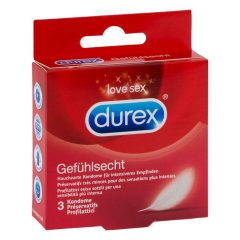  Durex Sensazione Naturale - Preservativi Ultra Sottili (3 pezzi)