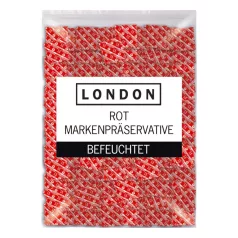   Londra - preservativi in lattice al gusto di fragola (1000 pz)