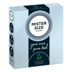 Mister Size preservativo sottile - 47mm (3dpz)