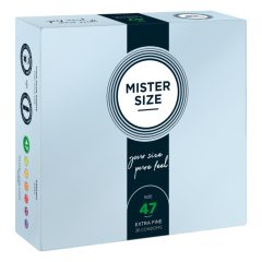 Mister Size preservativo sottile - 47 mm (36 pezzi)