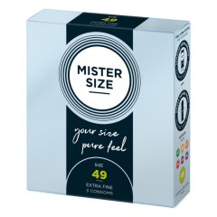 Mister Size preservativo sottile - 49mm (3dpz)