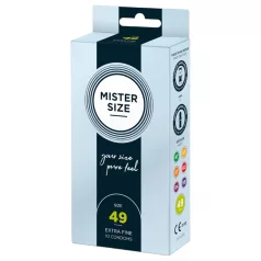   Mister Size - preservativo ultrasottile - 49mm - confezione da 10