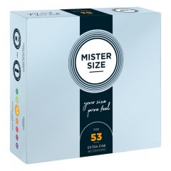 Preservativi Ultra Sottili Mister Size - 53mm (36 pezzi)