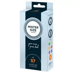   Mister Size - preservativo sottile - 57mm - confezione 10 pezzi