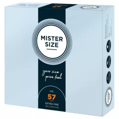   Mister Size - preservativi sottili - 57mm - confezione da 36 pezzi