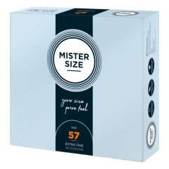 Mister Size preservativo sottile - 57 mm (36 pezzi)