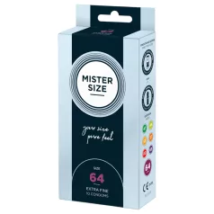   Mister Size - preservativi ultrasottili - 64mm - confezione da 10