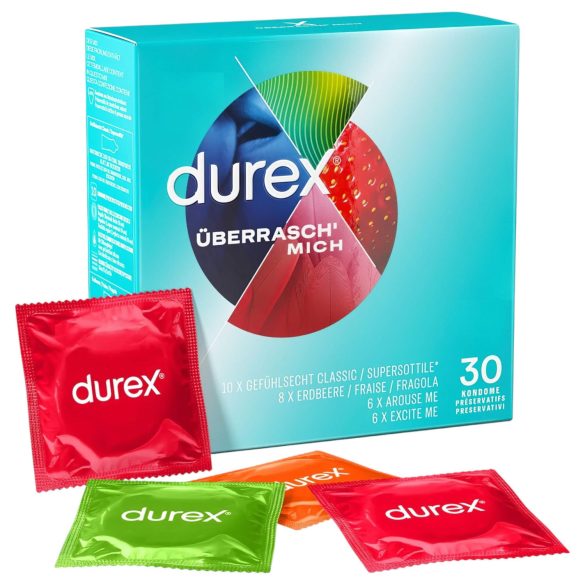 Durex - Confezione di preservativi aromatizzati (30 pezzi)