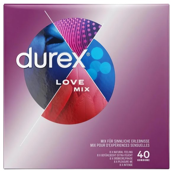 Durex Love Mix - confezione preservativi (40 pz)