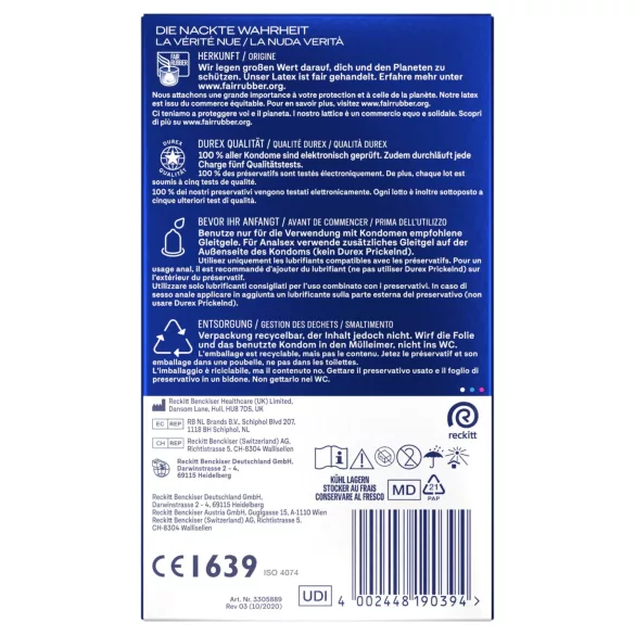 Durex Intense - Preservativi Orgasmic (22 pezzi)