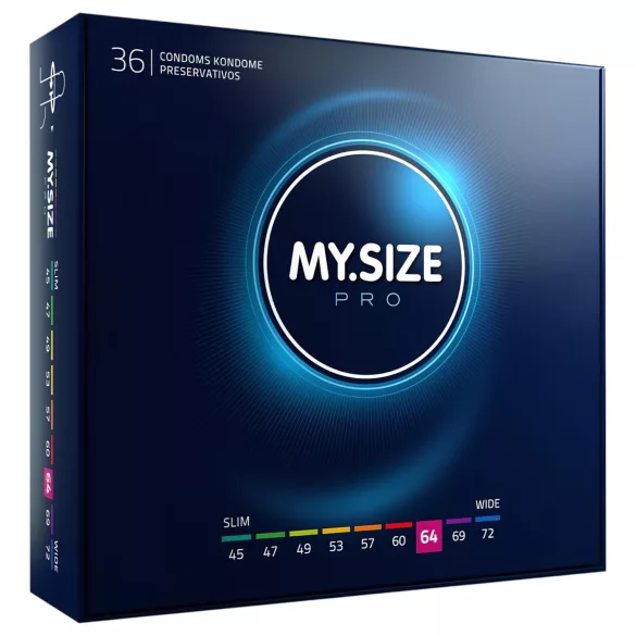 My.Size Pro - preservativo extra sottile - 64 mm (36 pezzi)