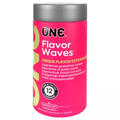   ONE Flavor Waves - preservativi aromatizzati - assortiti - 12 pezzi