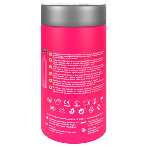 ONE Flavor Waves - preservativi aromatizzati - assortiti - 12 pezzi