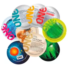 ONE - preservativi assortiti - confezione mista - 12 pezzi