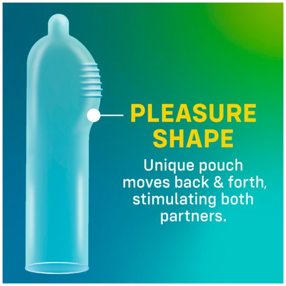 ONE Pleasure Plus - preservativi con nervature interne (12 pezzi)