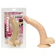 NMC - dildo realistico curvo - 19cm - color carne