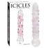 Icicles No. 7 - dildo in vetro con perle
