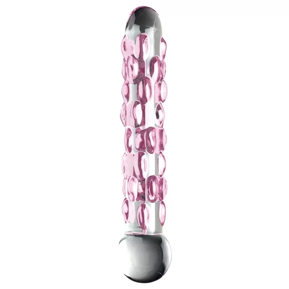 Icicles No. 7 - dildo in vetro con perle