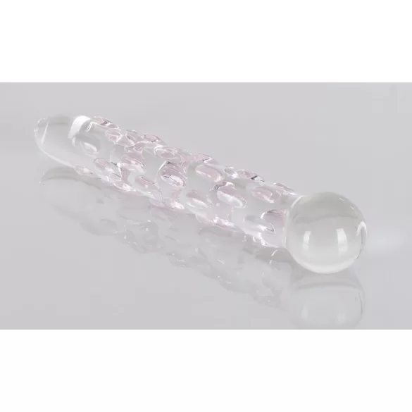 Icicles No. 7 - dildo in vetro con perle