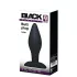Black Velvets - plug anale - grande - nero