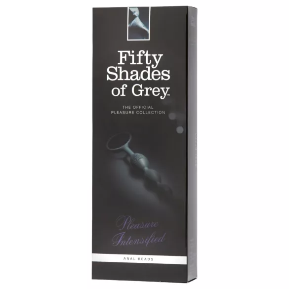 Fifty Shades of Grey - dildo anale con perle - grigio