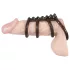 Bad Kitty - anello fallico quadruplo con punte stimolanti