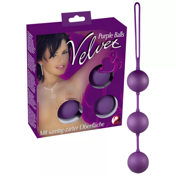 You2Toys - Palline vaginali triple - silicone viola