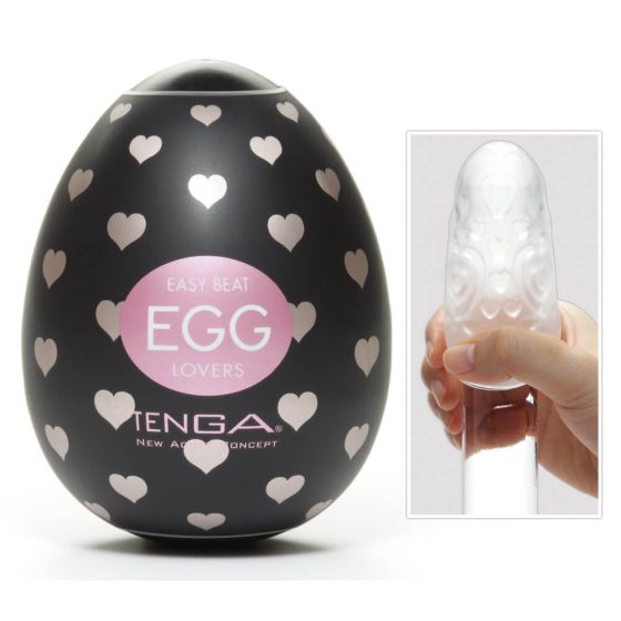 TENGA Egg Lovers - Uovo Masturbatore a Forma di Cuore (1 pezzo)