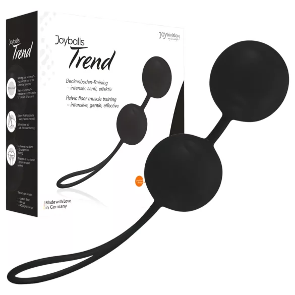 Joyballs - palline vaginali geisha - silicone nero