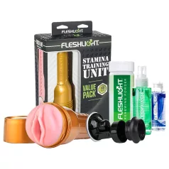   Fleshlight - masturbatore realistico - set allenamento stamina - 5 pezzi