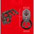 Bad Kitty - Anello per pene e testicoli con spine