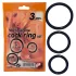 You2Toys - Anello fallico triplo - silicone nero