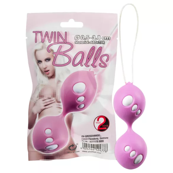 You2Toys - palline vaginali duo - rosa