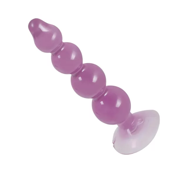You2Toys - palline anali - plug anale con ventosa viola