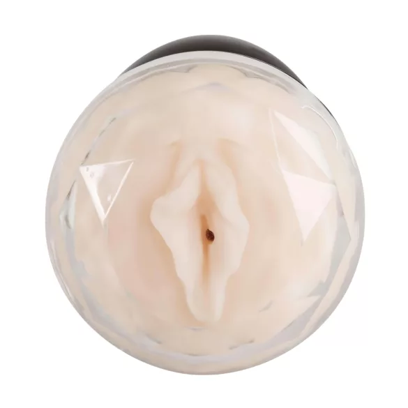 You2Toys - masturbatore doppio vagina e ano - silicone nero