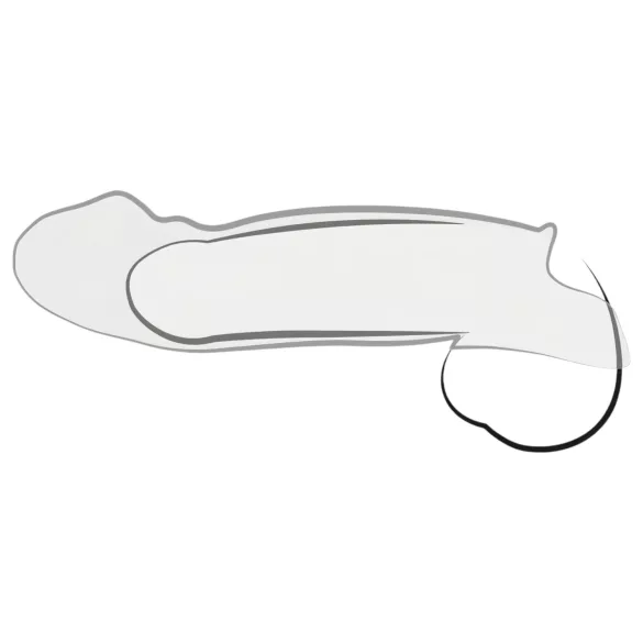 Crystal Skin - prolunga pene - guaina realistica